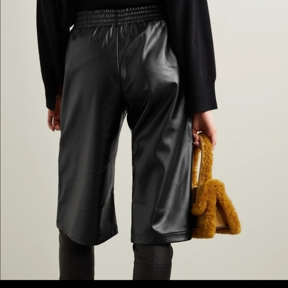 ATM ANTHONY THOMAS MELILLO FAUX LEATHER BERMUDA SHORTS - Picture 7 of 7
